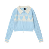Women Sweater Short Knitwear for Women Autumn Outerwear Sweater