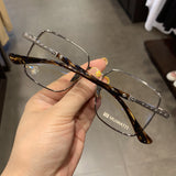CHH Chrome Hearts Glasses Pure Titanium Square Ultra Light Myopia Glasses Frame