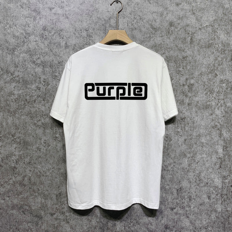 Purple Brand T Shirt Short Sleeve T-shirt Blouse