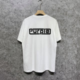 Purple Brand T Shirt Short Sleeve T-shirt Blouse