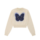 Women Sweater Girls Autumn Crew Neck Casual Long Sleeve