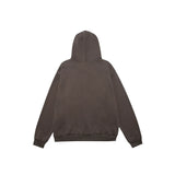 Men Hoodie Print Hooded Cardigan Sweater Male Loose