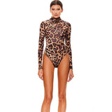 Women Jumpsuit Printed Long-Sleeved Jumpsuit Top for Women