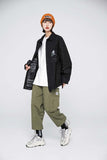 Unisex Jacket Autumn Irregular Graffiti Shirt Women's Clothing