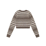 Women Sweater Spring and Autumn American Casual round Neck Long Sleeve