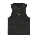 Women Vest Women's Short Summer Sling Washed and Worn