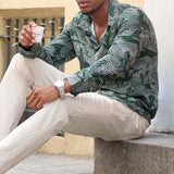 Men Shirt Fashion Tops Men's Cardigan Men's Shirt