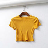Women T-Shirt Short T-shirt Women's Short-Sleeved Summer Top
