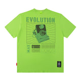 Men's T Shirt Printed Short-Sleeved Men's Retro Ins All-Match T-shirt