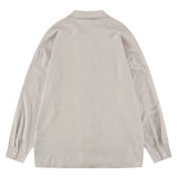Men Long Sleeved T Shirt Printed Long Sleeve Shirt Men's Ins Loose Casual