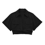 Women T-Shirt Spring Linen Short Shirt