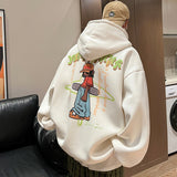 Men Hoodie Hiphop Sweater Men's Autumn and Winter Hooded Coat Fashion Brand