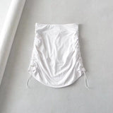 Women Skirt Slimming High Waist Workout Pants Bottoming Skort