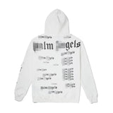 Palm Angle Hoodie Palm Angels Letter Hooded Sweater Couple Loose