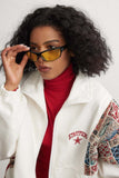 Unisex Jacket Fall Color-Blocking Splicing Coat Women's Clothing