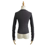 Women T-Shirt Long Sleeve Bottoming Shirt T-shirt Autumn Women's Top