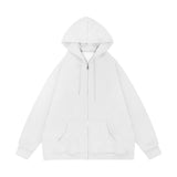 Men Hoodie Spring and Autumn Hooded Cardigan Sweater Zipper Jacket Casual Hoodie
