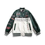 Unisex Jacket Autumn Embroidery Baseball Uniform Jacket