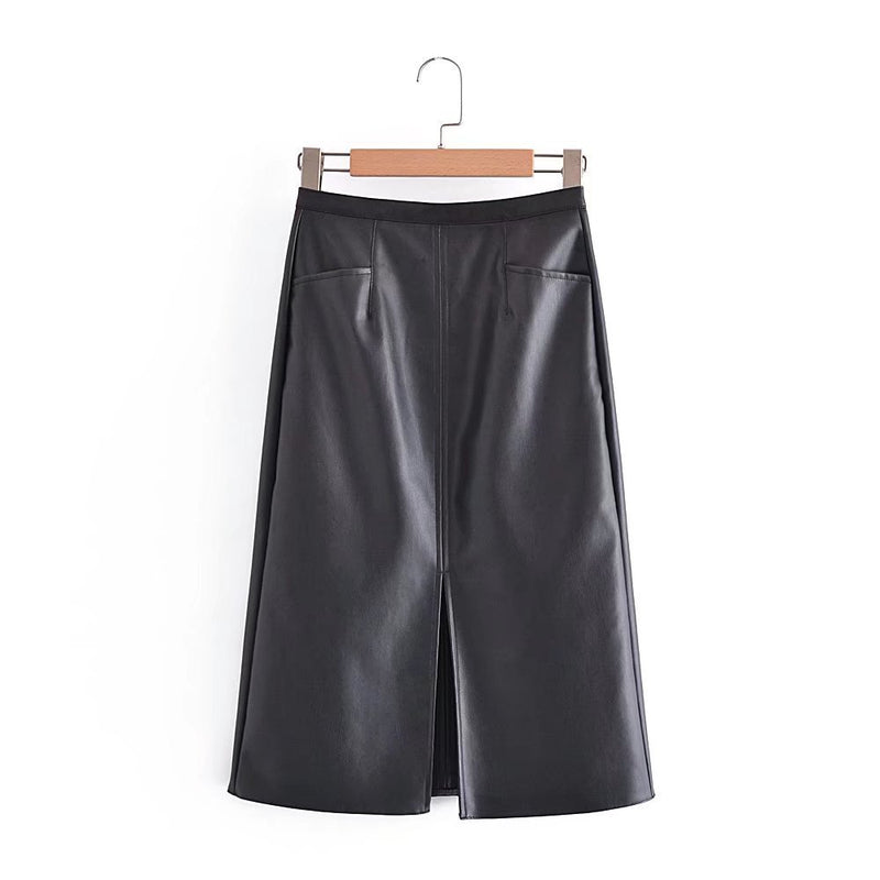 Women Skirt Retro Skirt Mid-Length Skirt