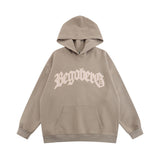 Men Hoodie Printed Hoodie Washed Autumn Long Sleeve Loose