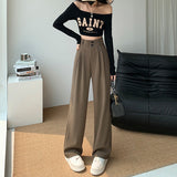 Palazzo Pants High Waist Wide Leg Pants for Women Spring and Autumn Loose Drooping Casual Suit Pants