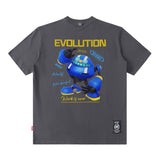 Men T Shirt Couple Short Sleeve T-shirt Spring and Summer Loose