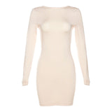 Women Dresses Autumn and Winter Women's Clothing Fashion Long Sleeve Dress
