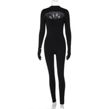 Women Jumpsuit Women's Spring Fashion Slim Solid Color Jumpsuit