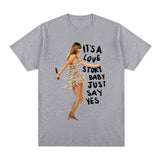Taylor Concert Vintage T-shirt Summer Fashion Fans Gift