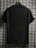 Fashionable Casual Printed Round Neck T-Shirt