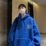 Men Hoodie Sweater High Street Men's Coat Hooded Autumn and Winter Ins Hong Kong Style