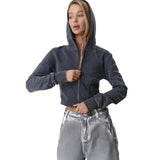 Women Sweatshirt Women's Long-Sleeved Casual Jacket