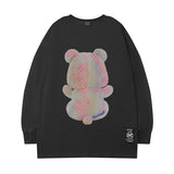 Men Long Sleeve Shirt Autumn and Winter round Neck Long Sleeve T-shirt Men and Women Loose All-Match