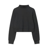 Women Long Sleeve T-Shirt Long Sleeve T-shirt Women's Spring and Autumn Casual Waffle Half Zipper