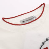 Women Sweater Short Knitted Women's Casual Summer round Neck Short Sleeves Exposed Navel