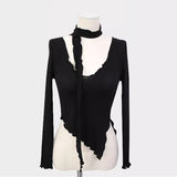 Women's Long Sleeve Shirt Women's V-neck Long Sleeve