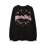 Men Long Sleeve Shirt Portrait Printing High Street Long Sleeve T-shirt Men and Women Loose