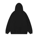 Men Hoodie Butterfly Hooded Sweater Patch Cat Beard Embroidered Pullover Hoodie