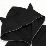 Men Hoodie Hoodie Coat Men's Loose Letter Printed Long Sleeve Band