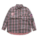 Women Long Sleeve Shirt Women's Loose American Long Sleeve Shirt