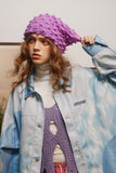 Unisex Jacket Autumn Texture Splicing Coat Women's Clothing