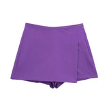 Women Skirt Fall Women's Clothing High Waist Design Shorts