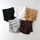 Women Skirt Summer Tight Culottes Women's Stitching Hip Skirt