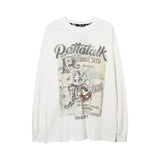 Men Long Sleeve Shirt Long Sleeve T-shirt Men's and Women's Ins Fashion Brand Loose Couple Sweater