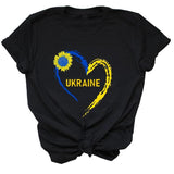 Ukraine Sunflower T-shirt Vintage Ukrainian Lovers Print