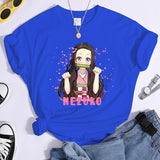 Kamado Nezuko Graphic T Shirt Women's Fashion Anime