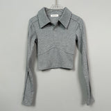 Women Long Sleeve Shirt V-neck Long Sleeve Top Bottoming Shirt Autumn