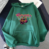 Mf Doom Hoodie  Rapper Print Sweatshirt