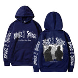Hip Hop Rapper Drake Graphic Hoodie Rap 21 Savage Print