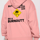 Letters Print Sweatshirt Men_s Fleece Long Sleeve